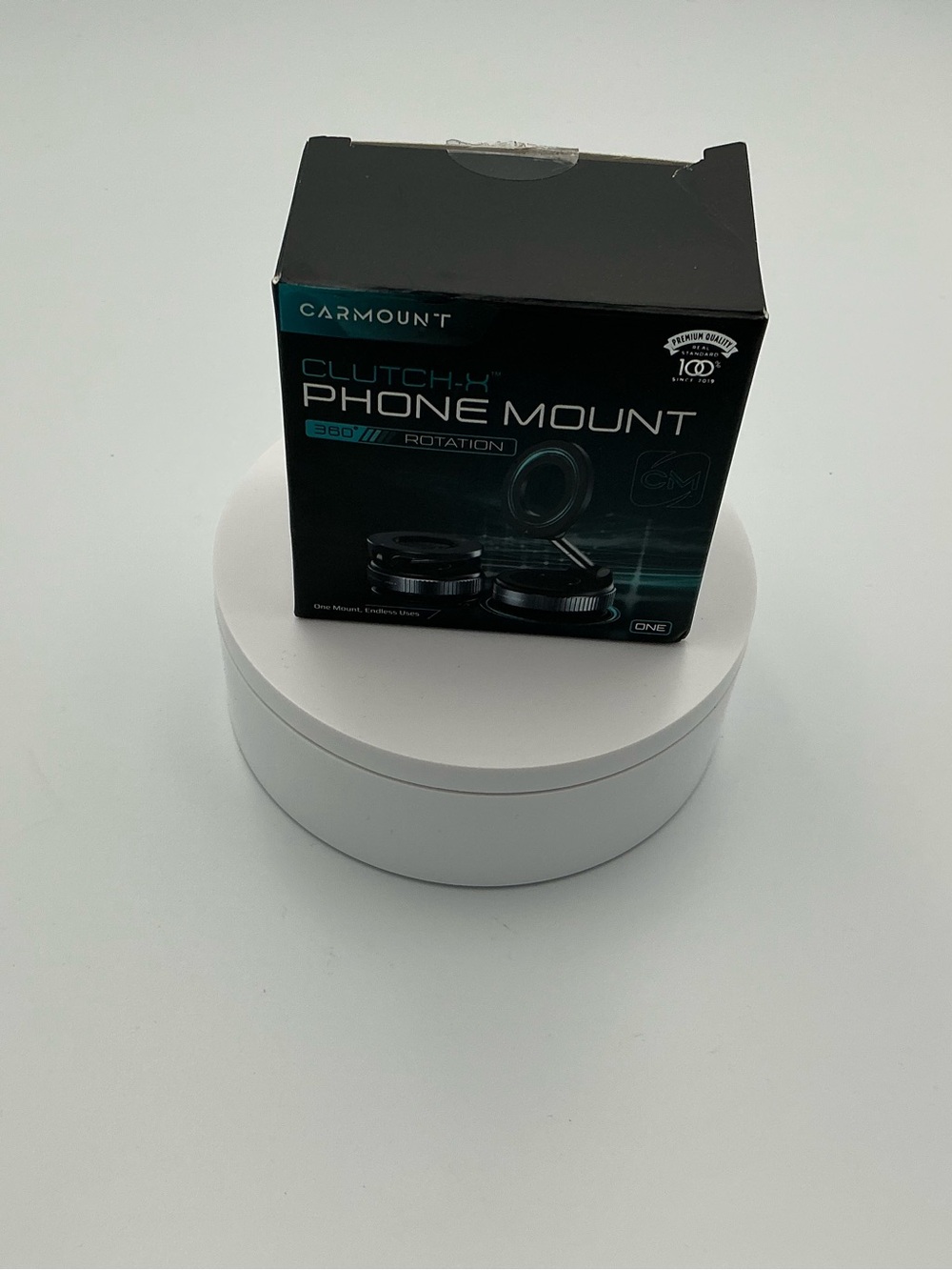 Clutch-X Black Phone Mount